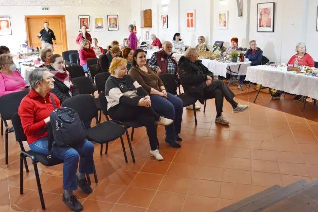 setkání dráteníků v Jílovém u Prahy, přednáška D.C. o drátenictví
