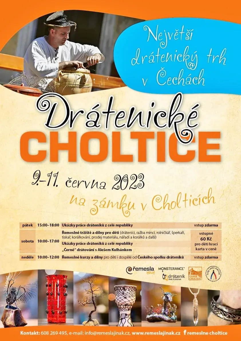 drátenice na akci Drátenické Choltice