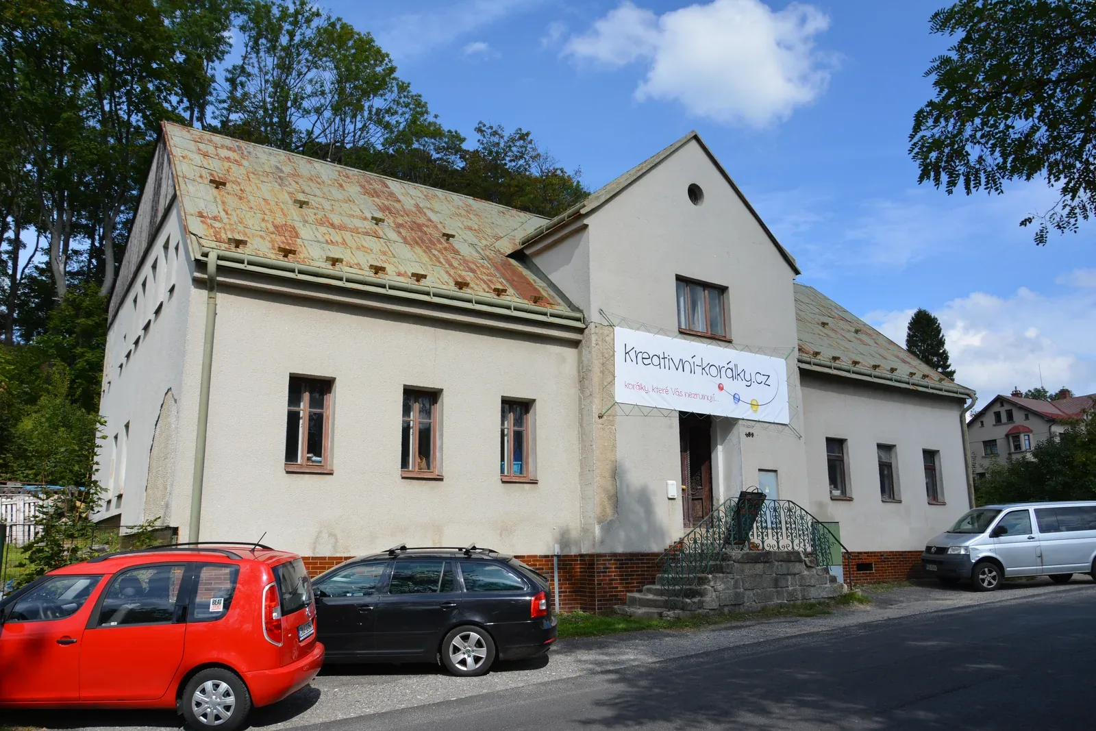 s Bětkou, D.C. + A.K. v korálkovně v Nové vsi n.N